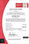 Certificazione ISO 9001-2015 Bureau Veritas - Inglese